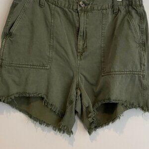 Sage Green Women's Relaxed Shorts
